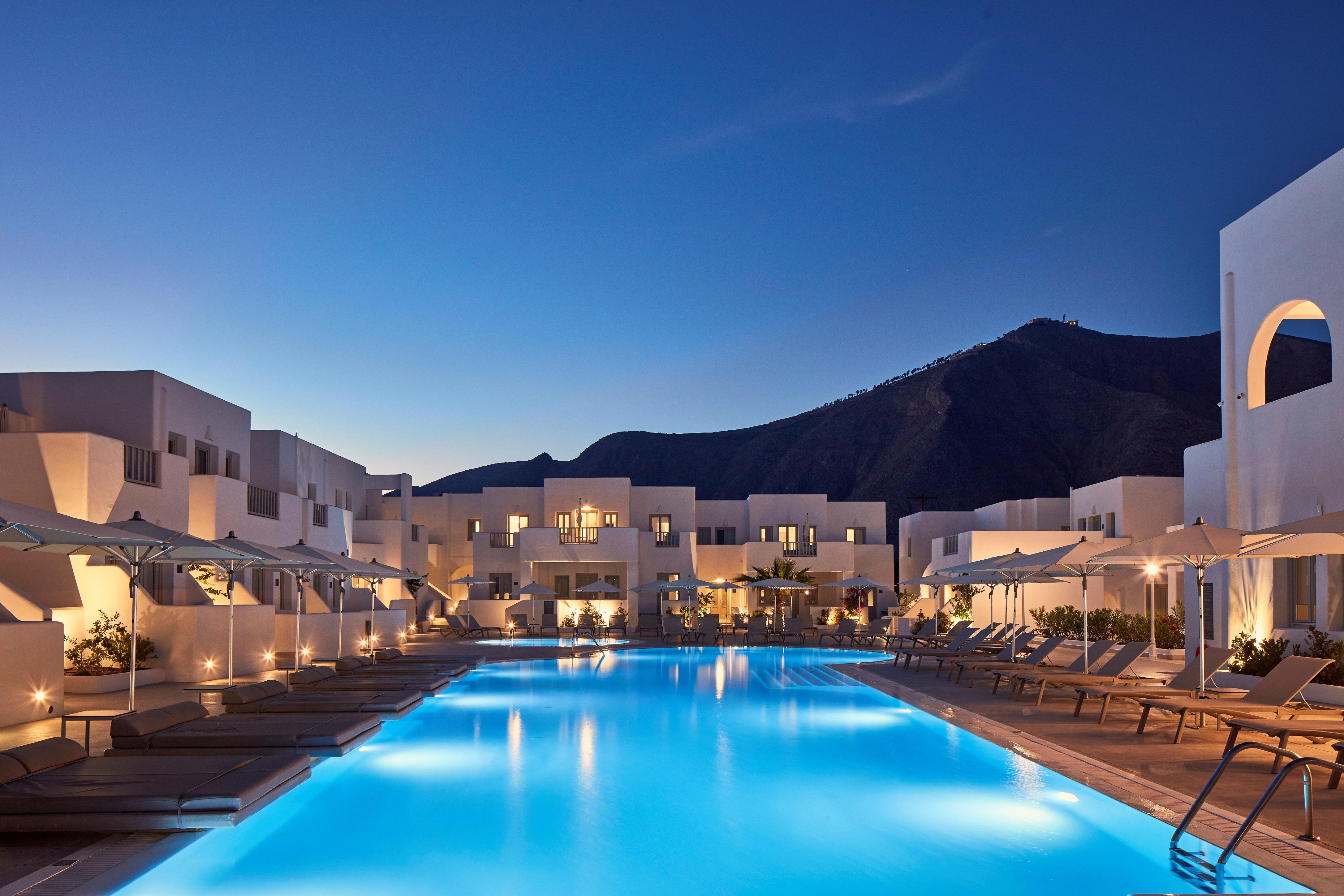 Aqua Blue Beach Hotel Perissa (Santorini), Greece — book Hotel, 2024 Prices